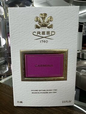 Creed Carmina Eau de Parfum — White, Magenta & Gold Box only